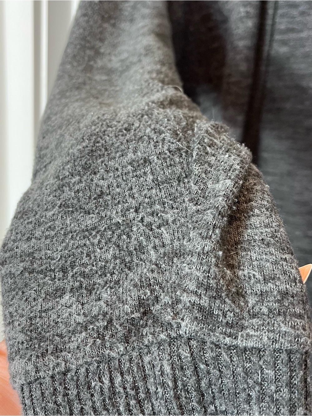 Torrid Super Soft Hooded Plush Open Front Cardigan Charcoal Gray Size 2X - Picture 7 of 7